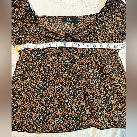 Lulus Autumn Blooms Floral Top - Picture 4 of 6